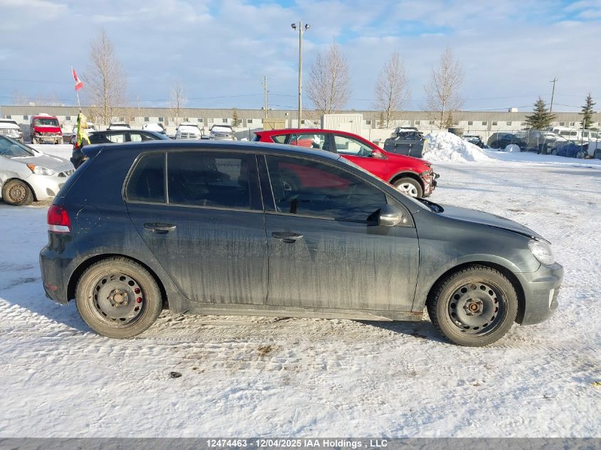 2012 Volkswagen Gti VIN: WVWGV7AJ5CW126078 Lot: 12474463