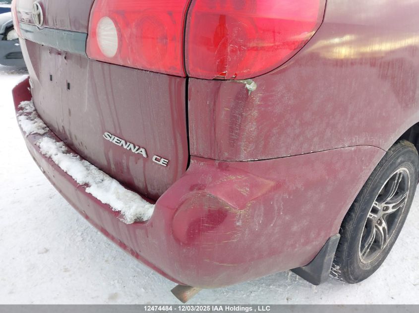 2007 Toyota Sienna Ce 7 Passenger/Ce 8 Passenger VIN: 5TDZK29C07S064976 Lot: 12474484