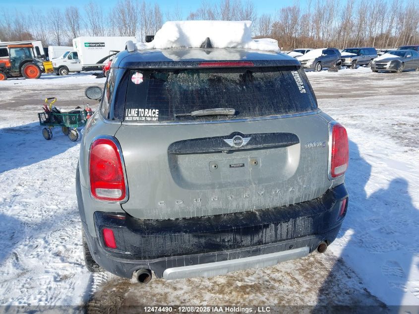 2017 Mini Cooper S Countryman All4 VIN: WMZYT5C33H3D79506 Lot: 12474490