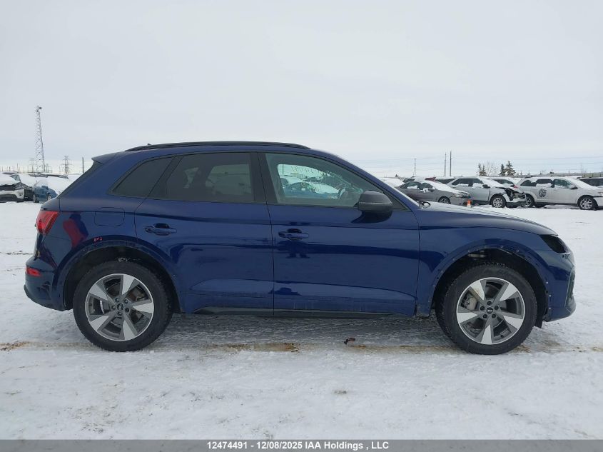 2023 Audi Q5 45 Komfort VIN: WA1AAAFY4P2071733 Lot: 12474491