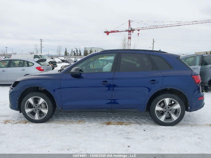 2023 Audi Q5 45 Komfort VIN: WA1AAAFY4P2071733 Lot: 12474491
