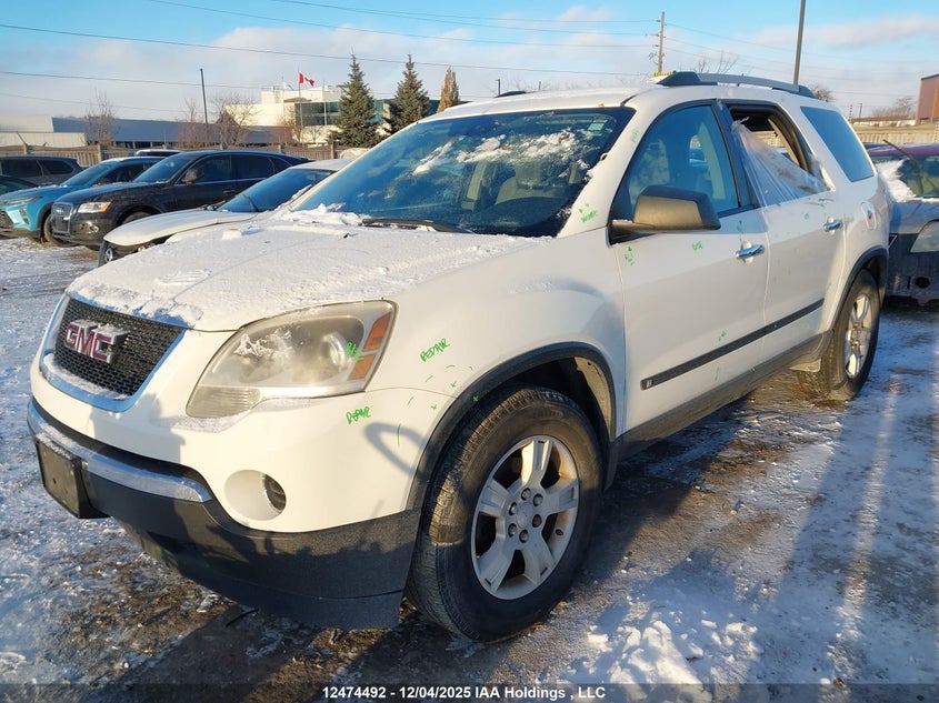 1GKLVKED3AJ160931 2010 GMC ACADIA photo no. 2