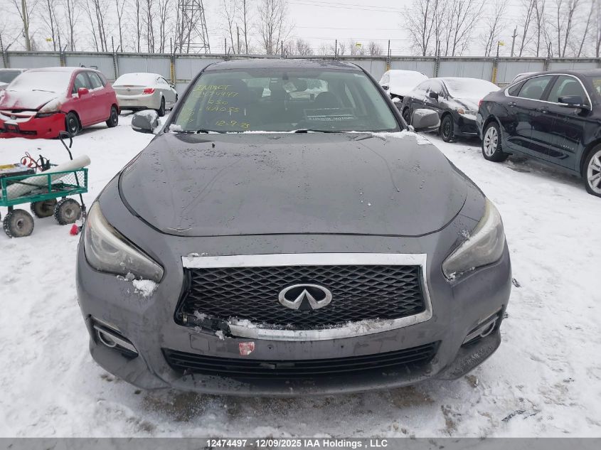 2015 Infiniti Q50 VIN: JN1BV7AR7FM421055 Lot: 12474497