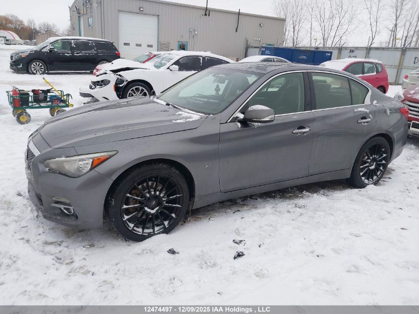 2015 Infiniti Q50 VIN: JN1BV7AR7FM421055 Lot: 12474497