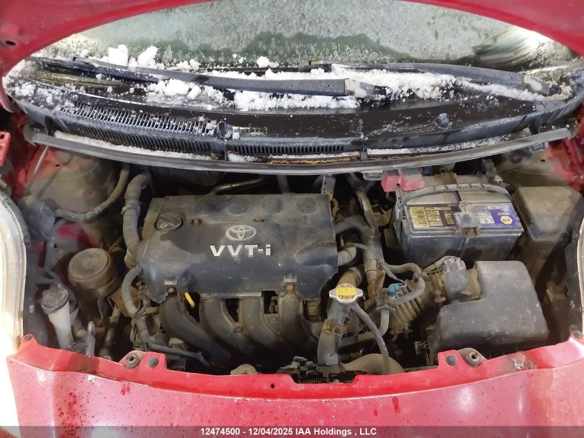 2011 Toyota Yaris VIN: JTDKT4K37B5329685 Lot: 12474500