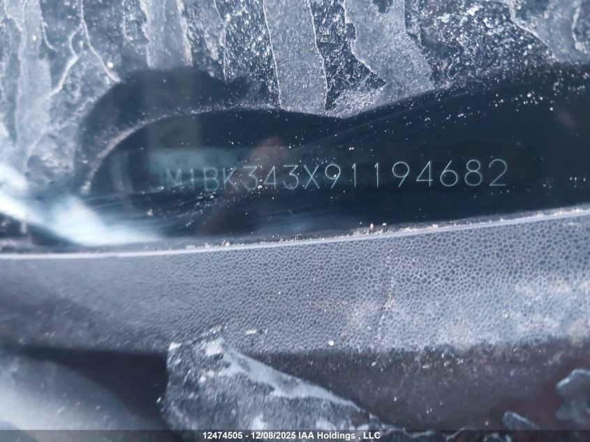 2009 Mazda 3 S VIN: JM1BK343X91194682 Lot: 12474505