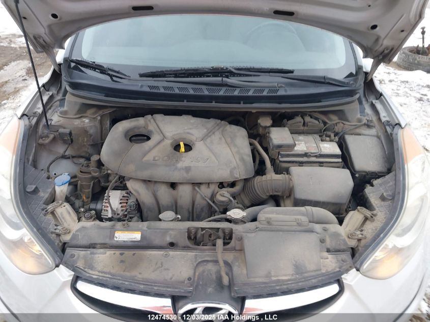 2013 Hyundai Elantra Gl VIN: 5NPDH4AE3DH331014 Lot: 12474530