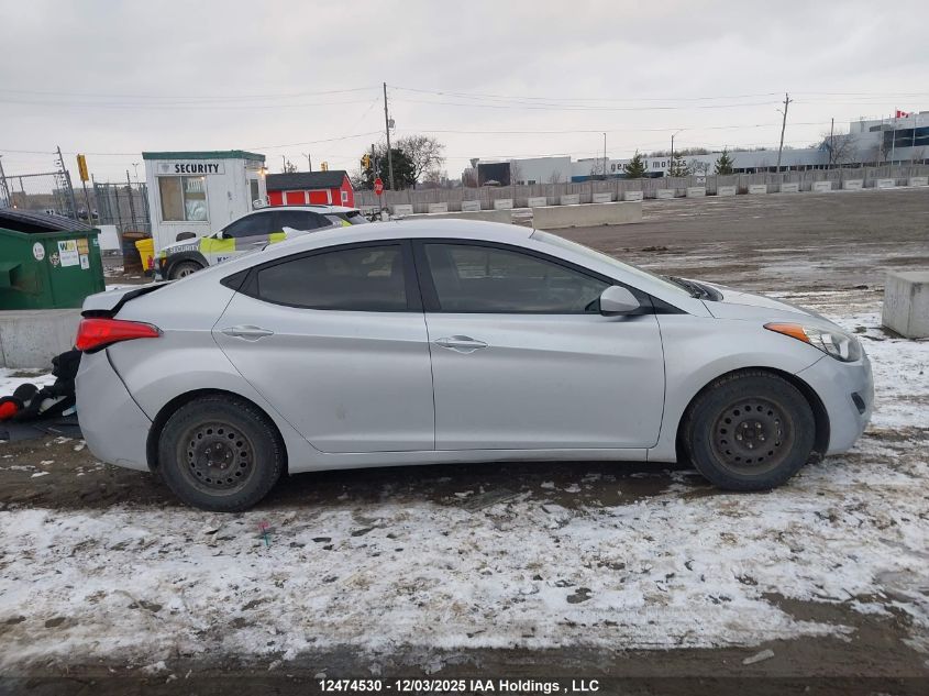 2013 Hyundai Elantra Gl VIN: 5NPDH4AE3DH331014 Lot: 12474530