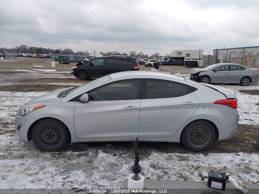 2013 Hyundai Elantra Gl VIN: 5NPDH4AE3DH331014 Lot: 12474530