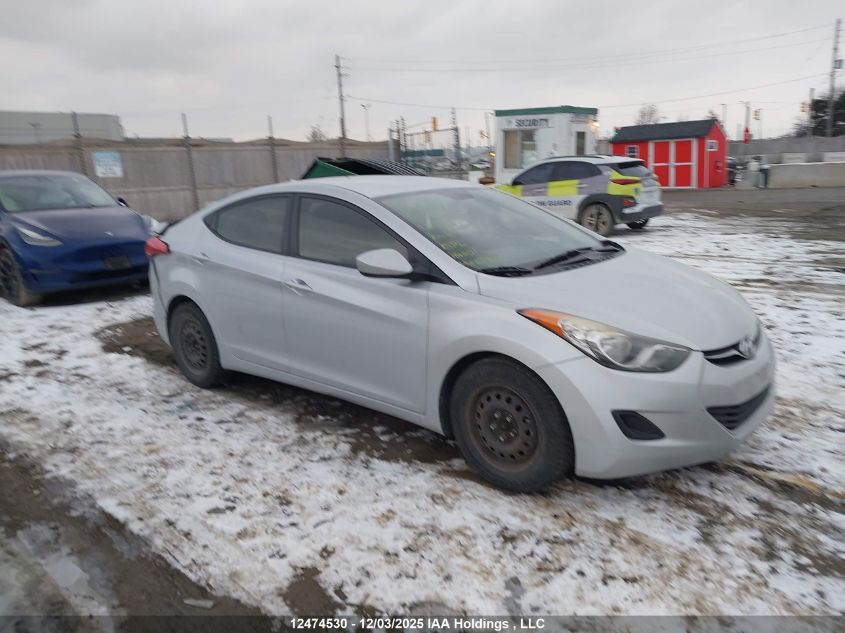 2013 Hyundai Elantra Gl VIN: 5NPDH4AE3DH331014 Lot: 12474530