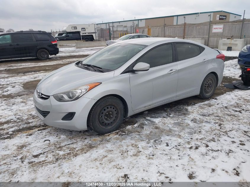 2013 Hyundai Elantra Gl VIN: 5NPDH4AE3DH331014 Lot: 12474530