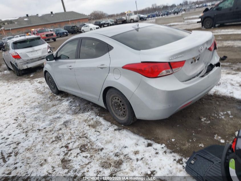 2013 Hyundai Elantra Gl VIN: 5NPDH4AE3DH331014 Lot: 12474530
