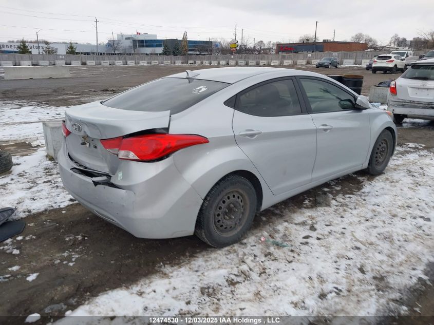 2013 Hyundai Elantra Gl VIN: 5NPDH4AE3DH331014 Lot: 12474530