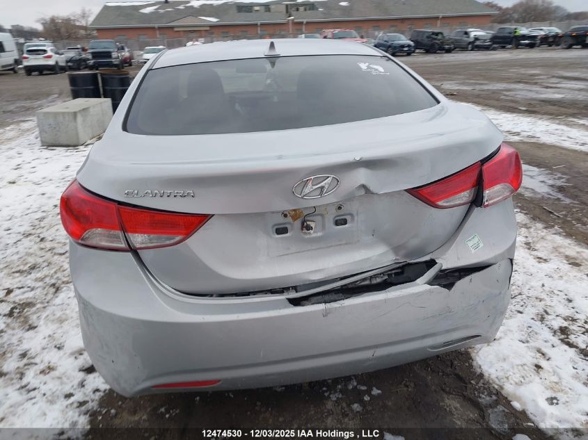 2013 Hyundai Elantra Gl VIN: 5NPDH4AE3DH331014 Lot: 12474530
