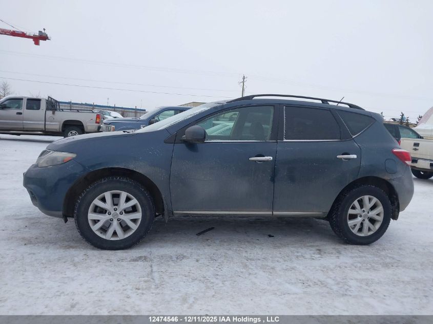 2011 Nissan Murano Sl VIN: JN8AZ1MWXBW153441 Lot: 12474546