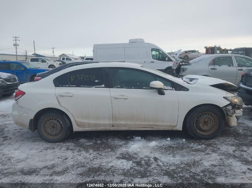 2015 Honda Civic Lx VIN: 2HGFB2E43FH042759 Lot: 12474552