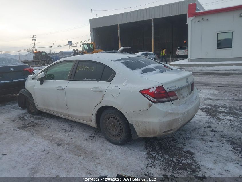 2015 Honda Civic Lx VIN: 2HGFB2E43FH042759 Lot: 12474552