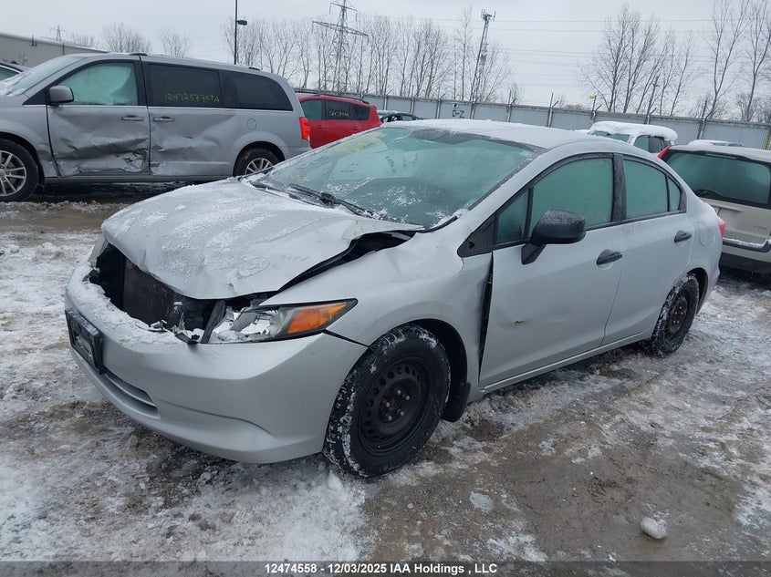 2HGFB2E28CH044145 2012 HONDA CIVIC photo no. 2