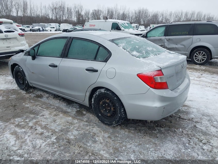 2HGFB2E28CH044145 2012 HONDA CIVIC photo no. 3
