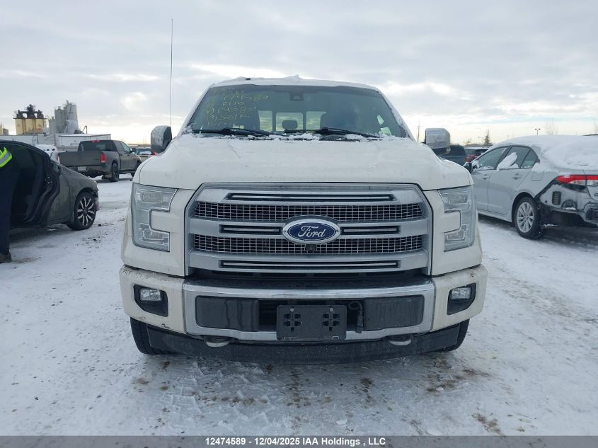 2017 Ford F150 Supercrew VIN: 1FTFW1EG4HFB45801 Lot: 12474589