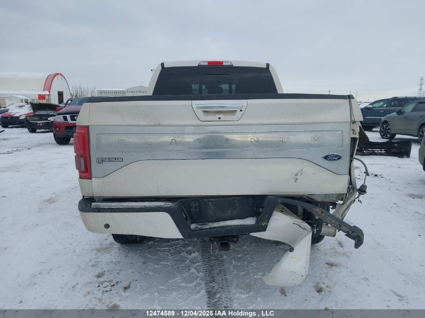 2017 Ford F150 Supercrew VIN: 1FTFW1EG4HFB45801 Lot: 12474589