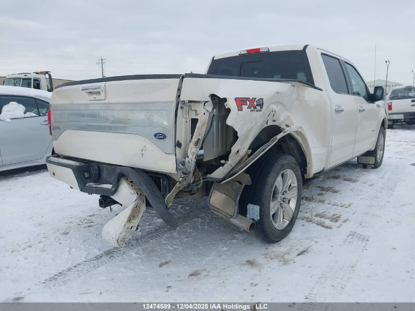 2017 Ford F150 Supercrew VIN: 1FTFW1EG4HFB45801 Lot: 12474589