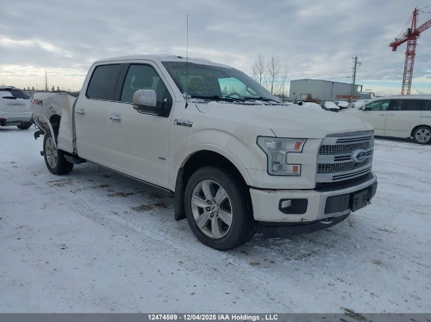 2017 Ford F150 Supercrew VIN: 1FTFW1EG4HFB45801 Lot: 12474589