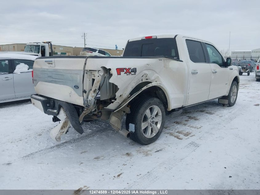 2017 Ford F150 Supercrew VIN: 1FTFW1EG4HFB45801 Lot: 12474589