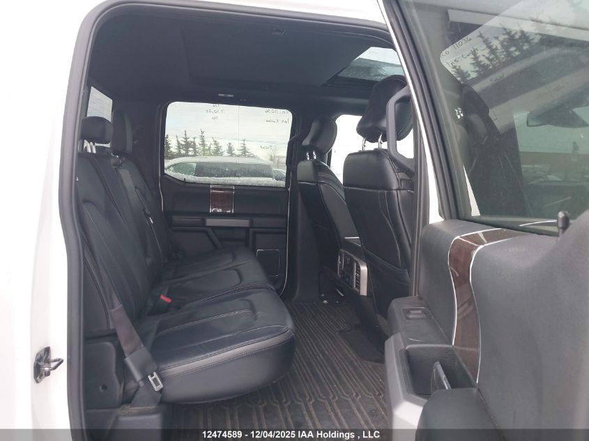 2017 Ford F150 Supercrew VIN: 1FTFW1EG4HFB45801 Lot: 12474589