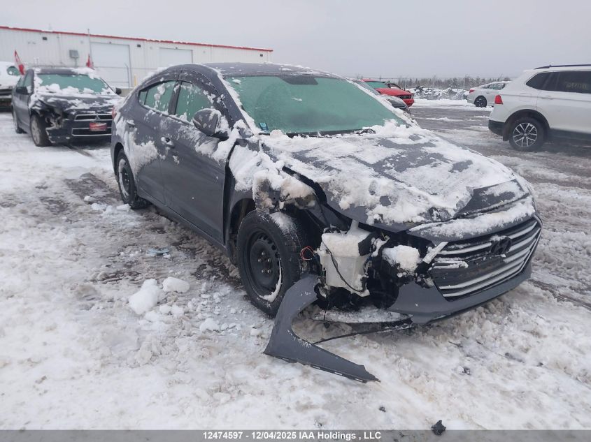 2017 Hyundai Elantra Se/Value/Limited VIN: KMHD84LF5HU425344 Lot: 12474597