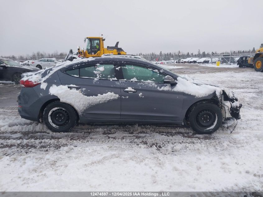 2017 Hyundai Elantra Se/Value/Limited VIN: KMHD84LF5HU425344 Lot: 12474597