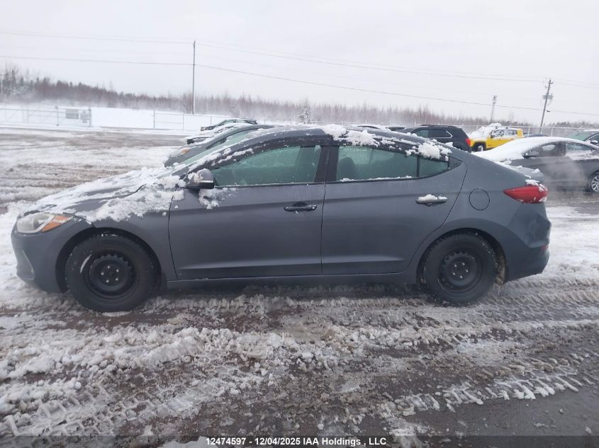 2017 Hyundai Elantra Se/Value/Limited VIN: KMHD84LF5HU425344 Lot: 12474597