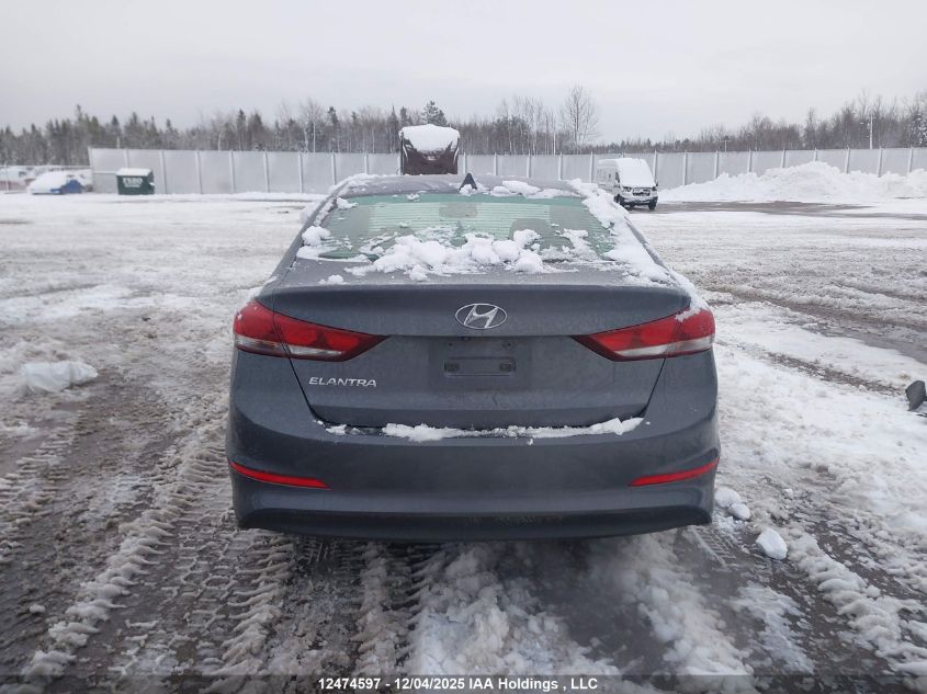 2017 Hyundai Elantra Se/Value/Limited VIN: KMHD84LF5HU425344 Lot: 12474597