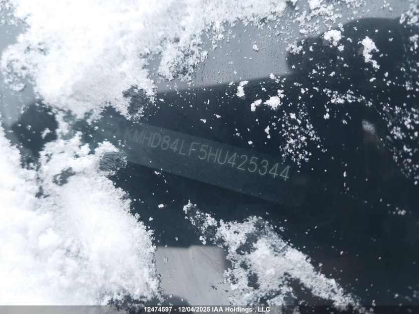 2017 Hyundai Elantra Se/Value/Limited VIN: KMHD84LF5HU425344 Lot: 12474597