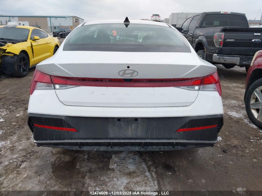 2025 Hyundai Elantra Sel Sport VIN: KMHLM4DG3SU954829 Lot: 12474609