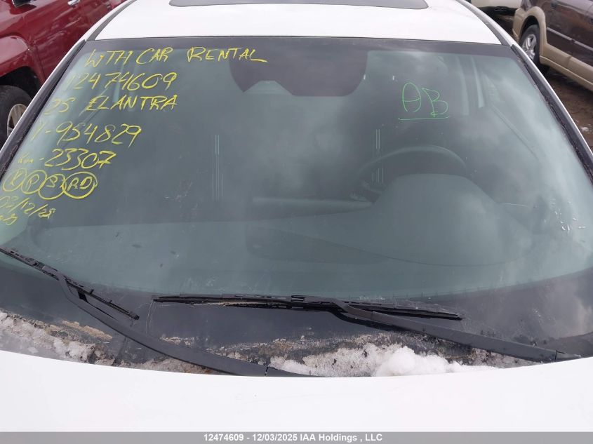 2025 Hyundai Elantra Sel Sport VIN: KMHLM4DG3SU954829 Lot: 12474609