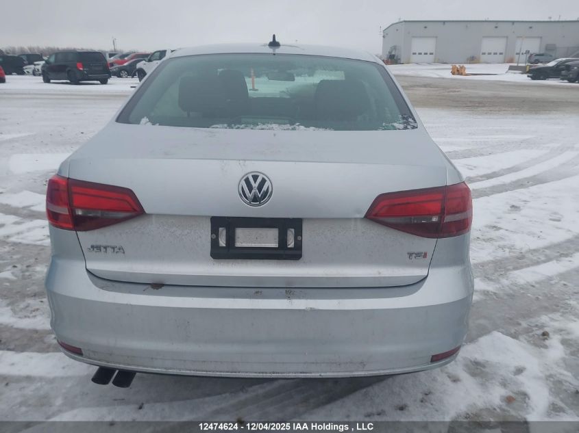 2016 Volkswagen Jetta 1.4 Tsi Comfortline VIN: 3VWD67AJXGM311357 Lot: 12474624