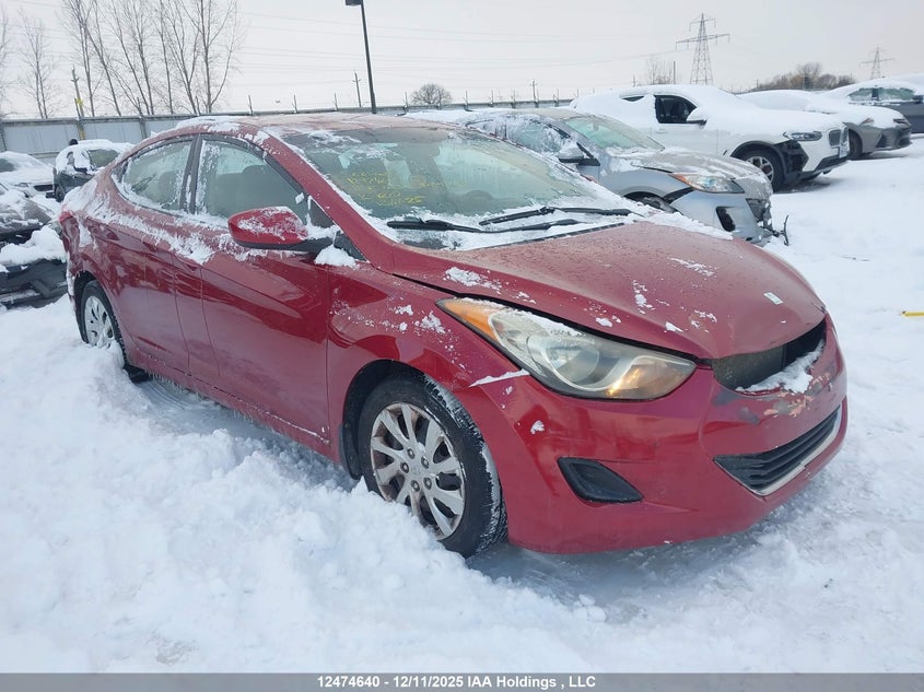 5NPDH4AE3BH040817 2011 Hyundai Elantra Gl auction photo 1