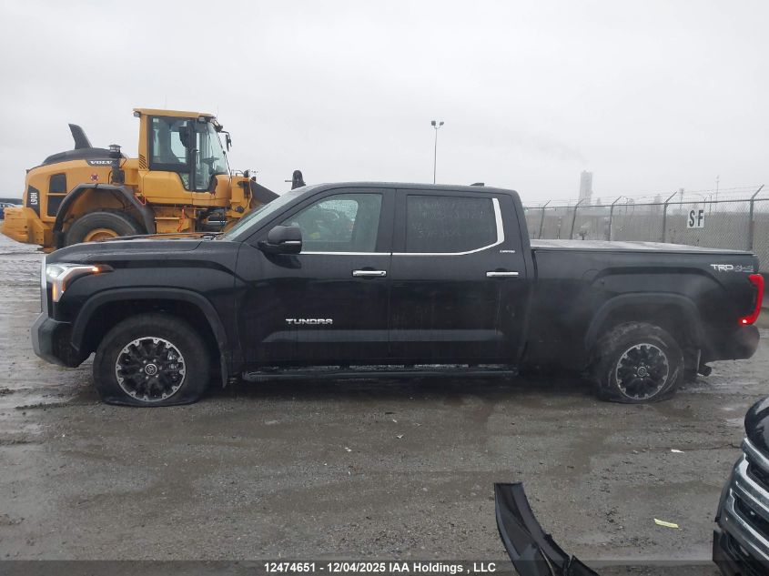 2024 Toyota Tundra Crewmax Limited VIN: 5TFJA5EC5RX034523 Lot: 12474651