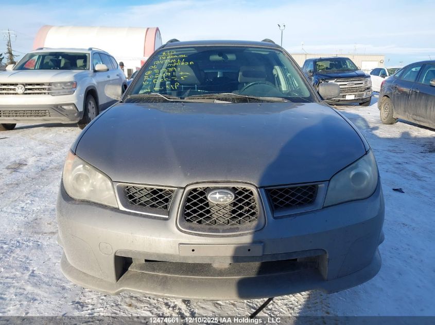 2006 Subaru Impreza 2.5I Sports Wagon VIN: JF1GG676X6G813391 Lot: 12474661