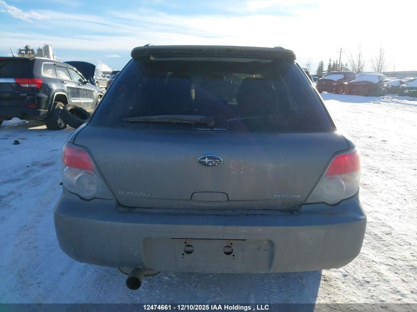 2006 Subaru Impreza 2.5I Sports Wagon VIN: JF1GG676X6G813391 Lot: 12474661