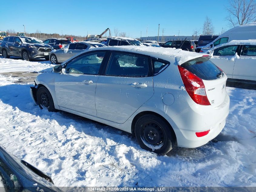 2017 Hyundai Accent Gl VIN: KMHCT5AEXHU371520 Lot: 12474662