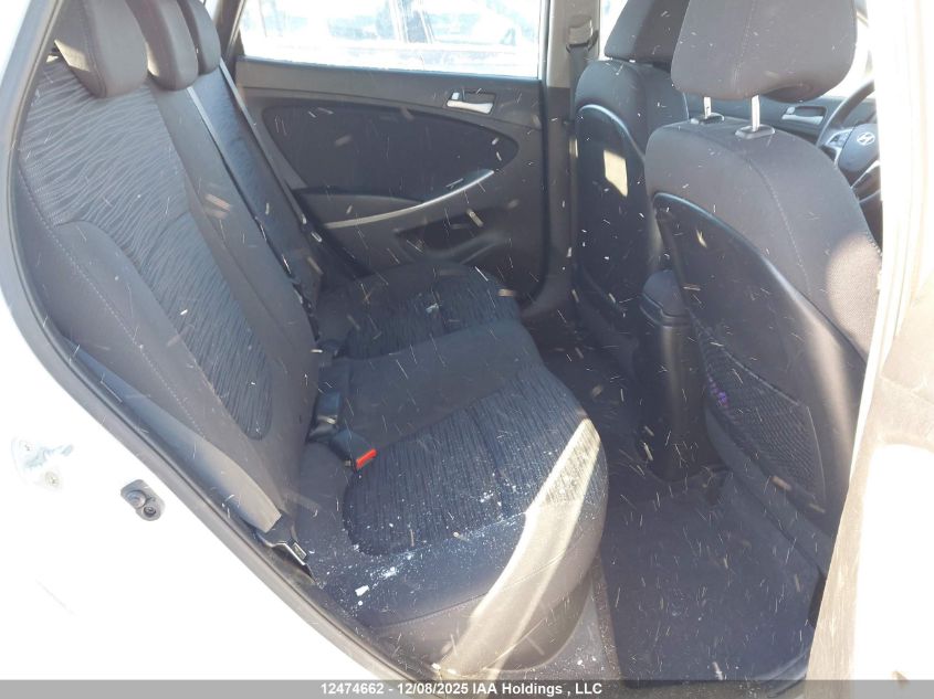 2017 Hyundai Accent Gl VIN: KMHCT5AEXHU371520 Lot: 12474662