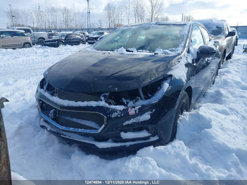 2018 Chevrolet Cruze Lt Auto VIN: 1G1BE5SM2J7204162 Lot: 12474694