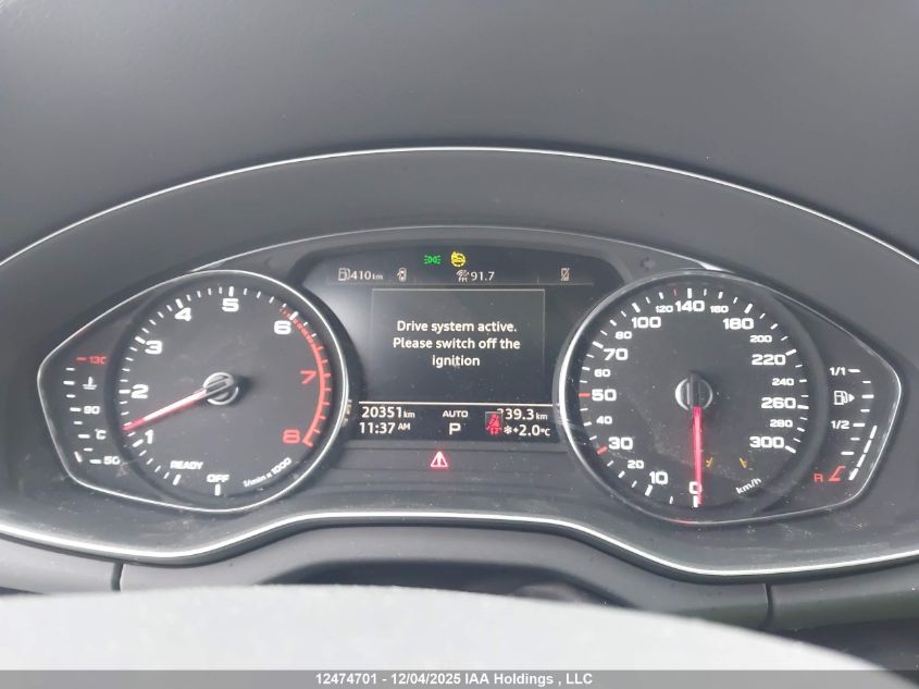 2024 Audi Q5 Komfort 45 VIN: WA1AAAFYXR2074221 Lot: 12474701