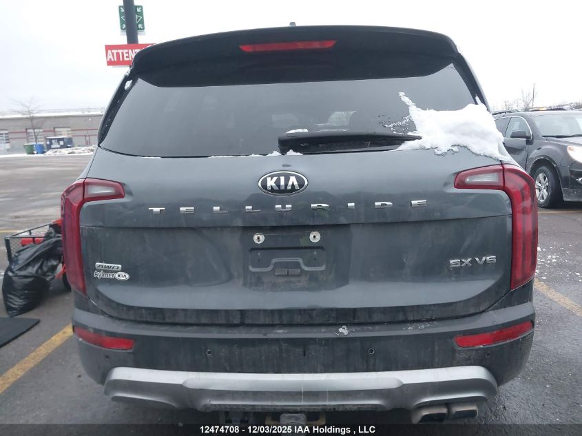 2020 Kia Telluride Sx/Sx Limited/Sx Limited W/Nappa VIN: 5XYP5DHC8LG074139 Lot: 12474708