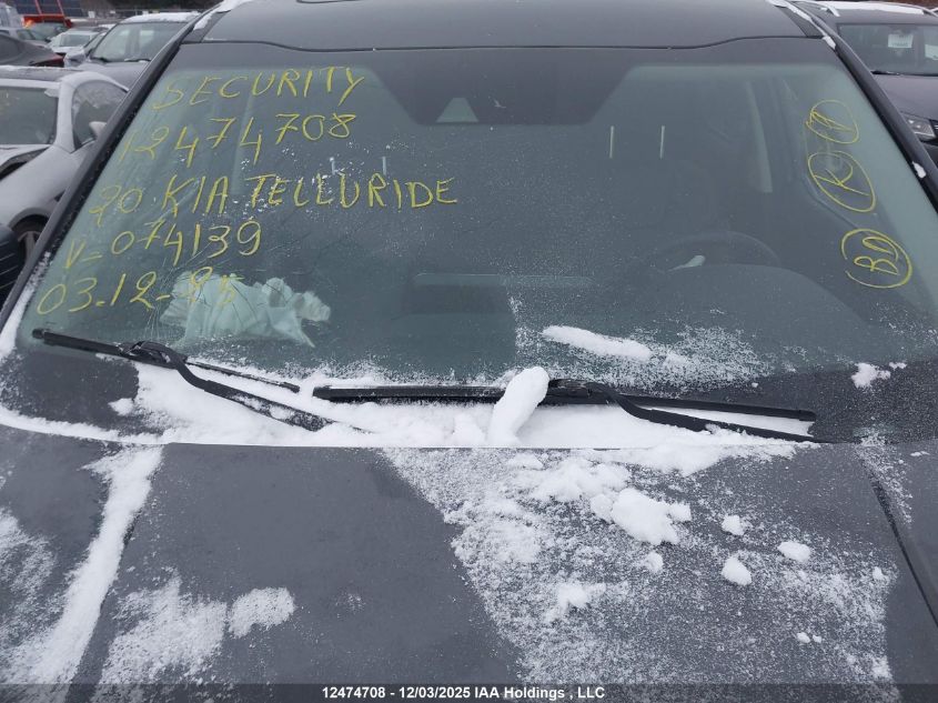 2020 Kia Telluride Sx/Sx Limited/Sx Limited W/Nappa VIN: 5XYP5DHC8LG074139 Lot: 12474708