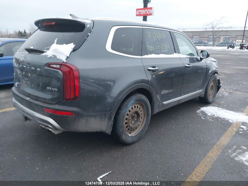 2020 Kia Telluride Sx/Sx Limited/Sx Limited W/Nappa VIN: 5XYP5DHC8LG074139 Lot: 12474708