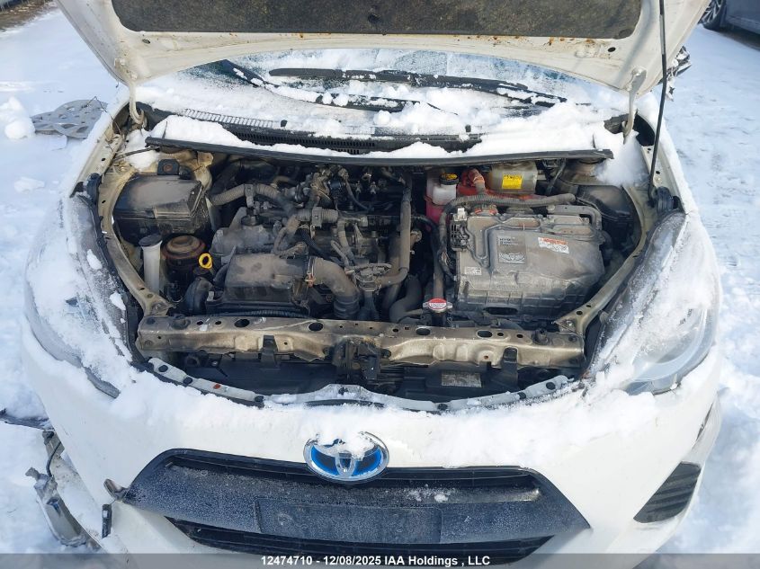 2016 Toyota Prius C Technology VIN: JTDKDTB37G1125829 Lot: 12474710