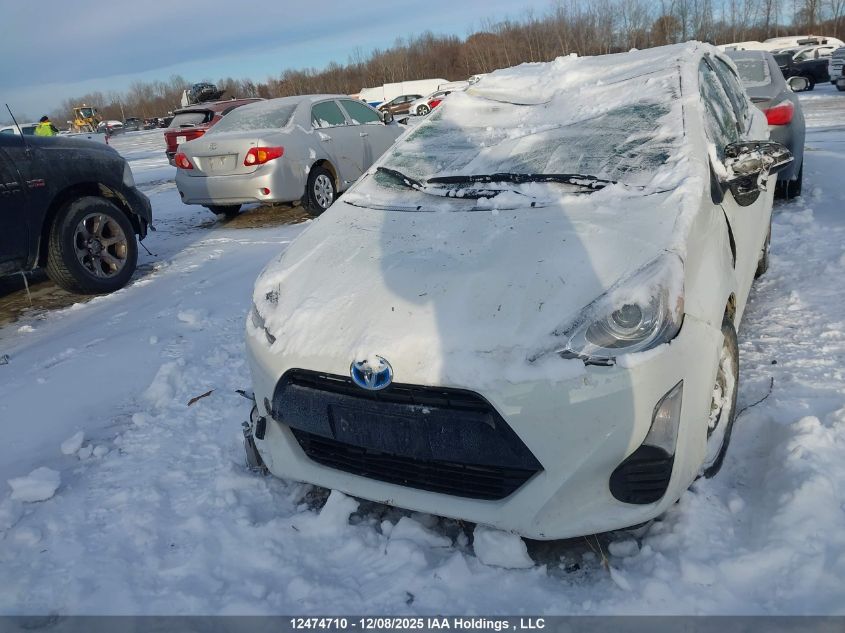 2016 Toyota Prius C Technology VIN: JTDKDTB37G1125829 Lot: 12474710